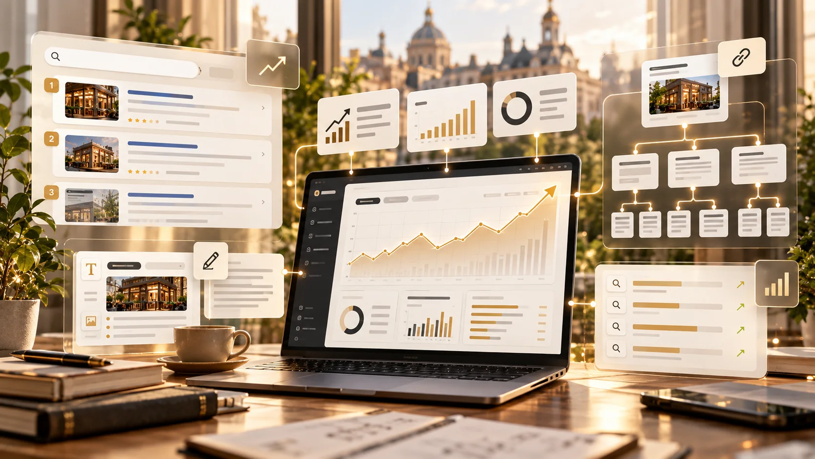 SEO-аналитика: поисковая выдача, структура сайта, контент, ссылки и рост органической видимости